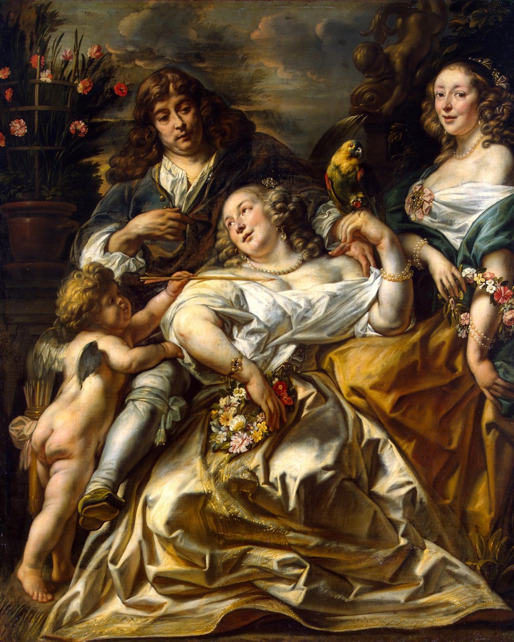 Portret rodziny autorstwa Jacob Jordaens