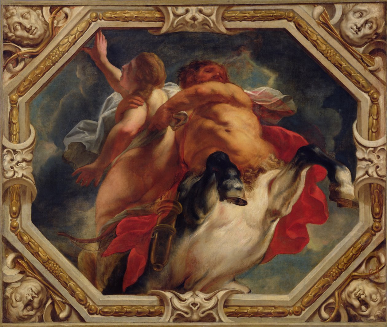 Strzelec ze Znaków Zodiaku (patrz także 196700 do 196711) autorstwa Jacob Jordaens