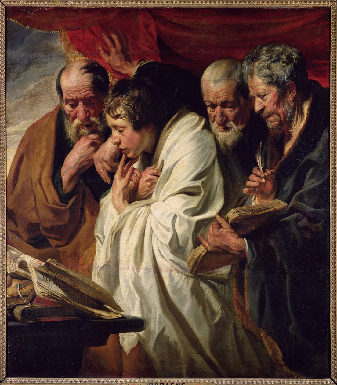 Czterech Ewangelistów autorstwa Jacob Jordaens