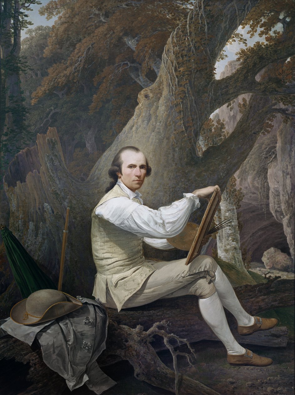 Autoportret, 1783 autorstwa Jacob More