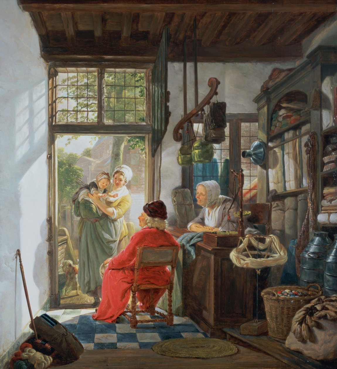 Sklep odzieżowy autorstwa Jacob Van Stry