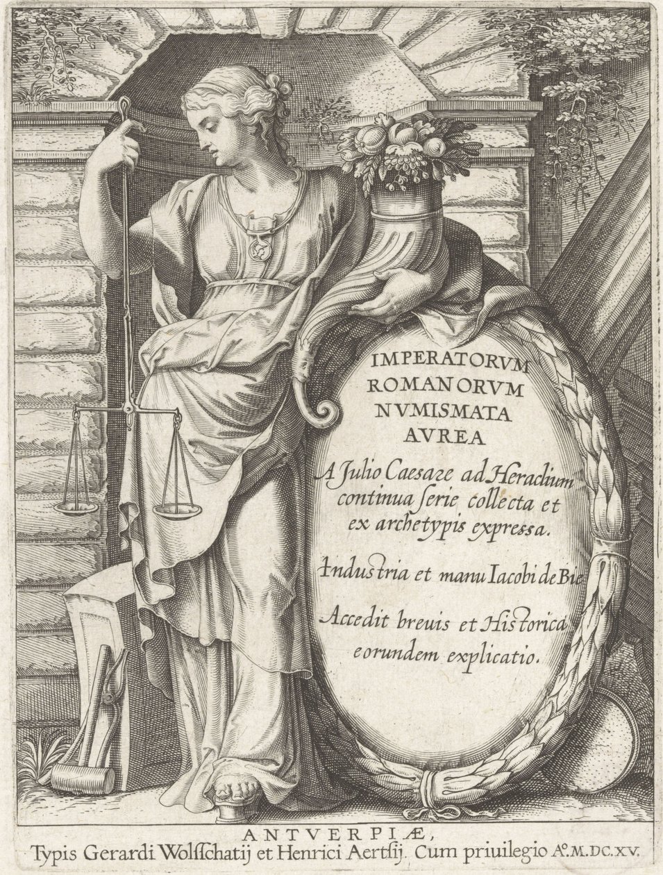 Frontyspis Złotych Medali Cesarzy Rzymskich: Kolekcja Złotych Medali od Juliusza Cezara do Herakliusza autorstwa Jacob de Bie