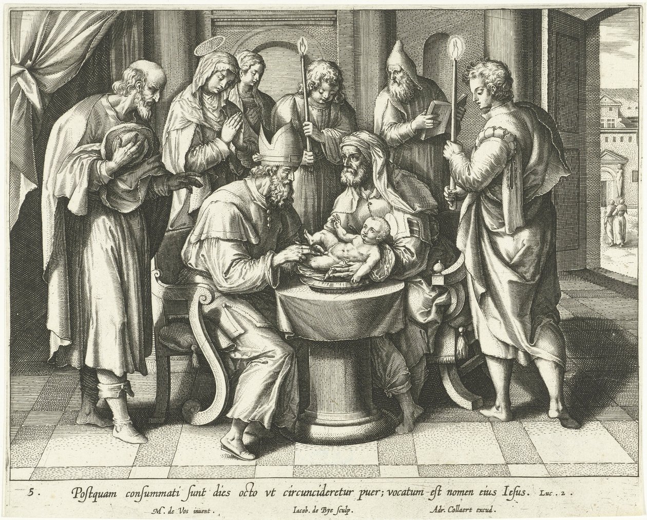 Obrzezanie Chrystusa autorstwa Jacob de Bie