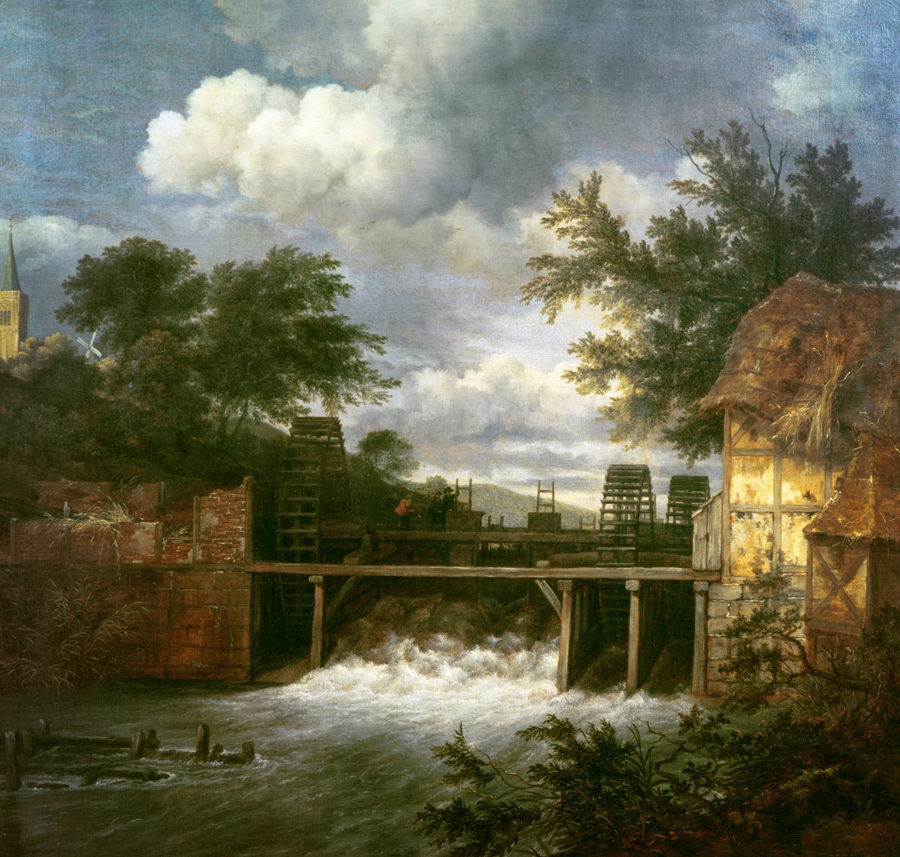Młyn wodny autorstwa Jacob van Ruisdael