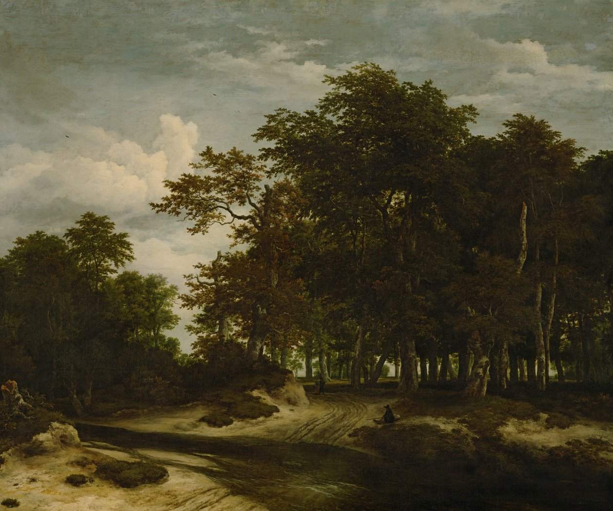 Wielki Las autorstwa Jacob van Ruisdael