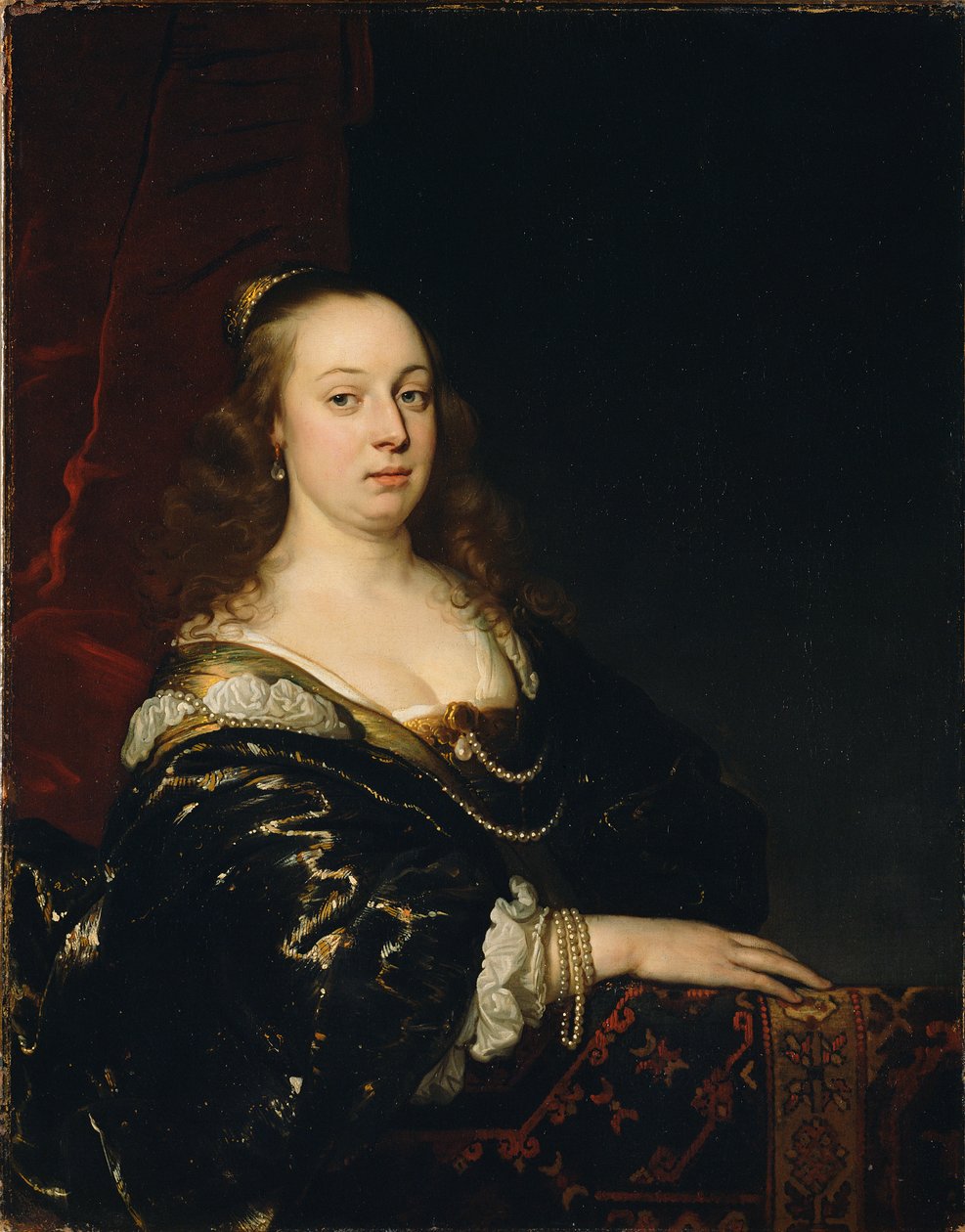 Portret kobiety autorstwa Jacob Adriaensz Backer