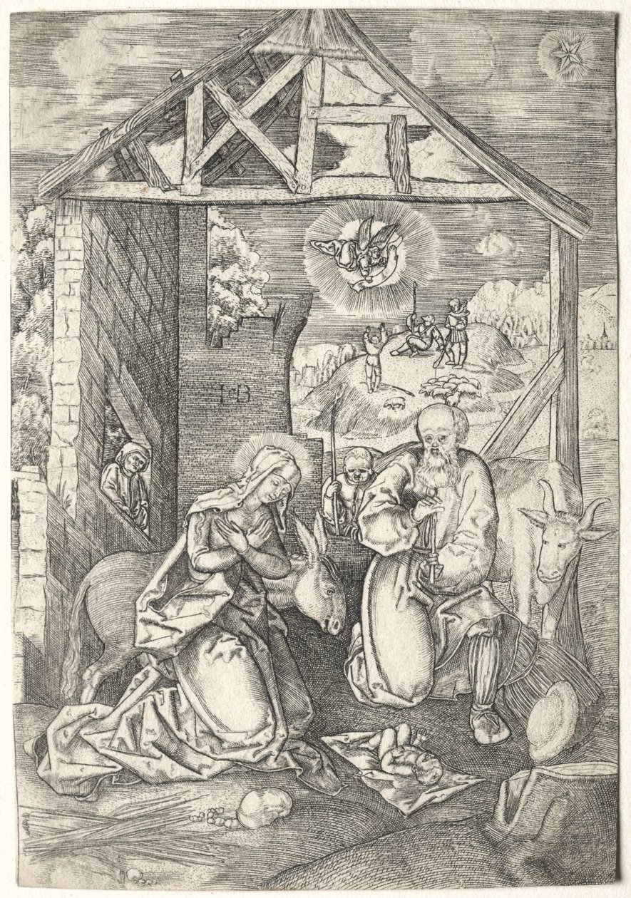 Narodzenie Chrystusa autorstwa Jacob Binck