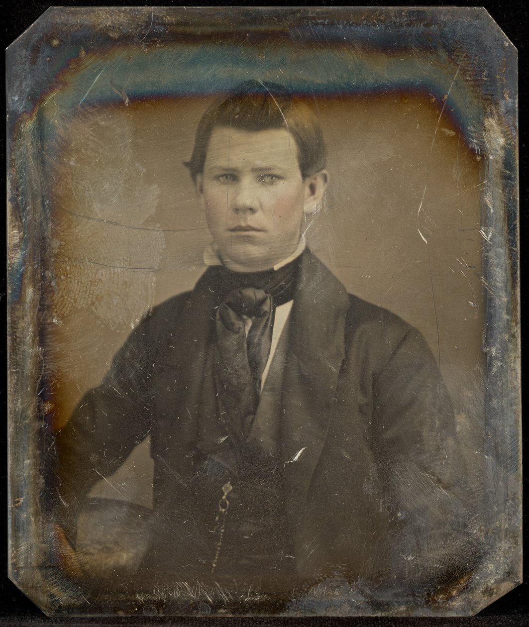 [Portret młodego mężczyzny]. autorstwa Jacob Byerly