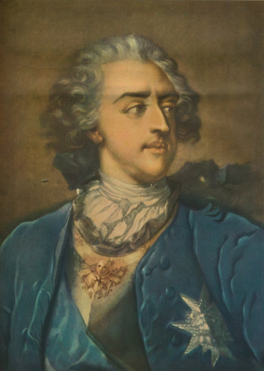„Ludwik XV, król Francji”, 1739, 1913 autorstwa Jacob Christoph Le Blon