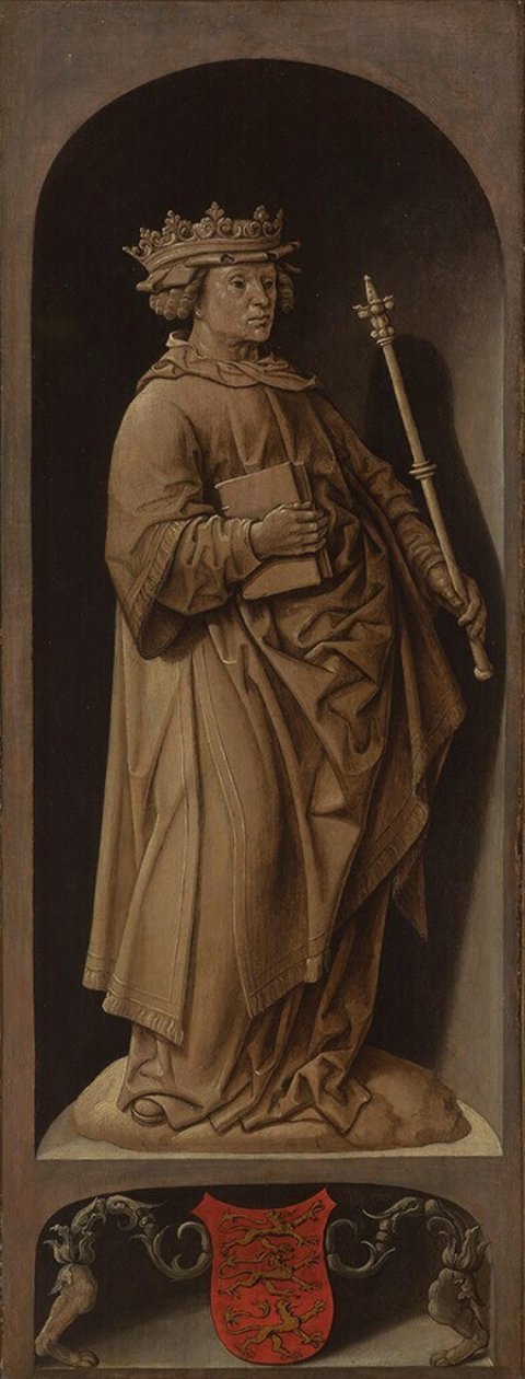 niderlandzki: Święty Wojciech z Egmond Święty Wojciech autorstwa Jacob Cornelisz van Oostsanen