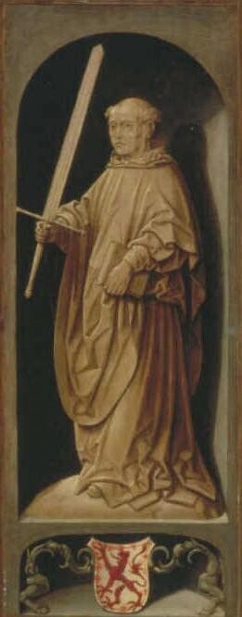 niderlandzki: Święty Jerome z Noordwijk Święty Jerome z Noordwijk autorstwa Jacob Cornelisz van Oostsanen