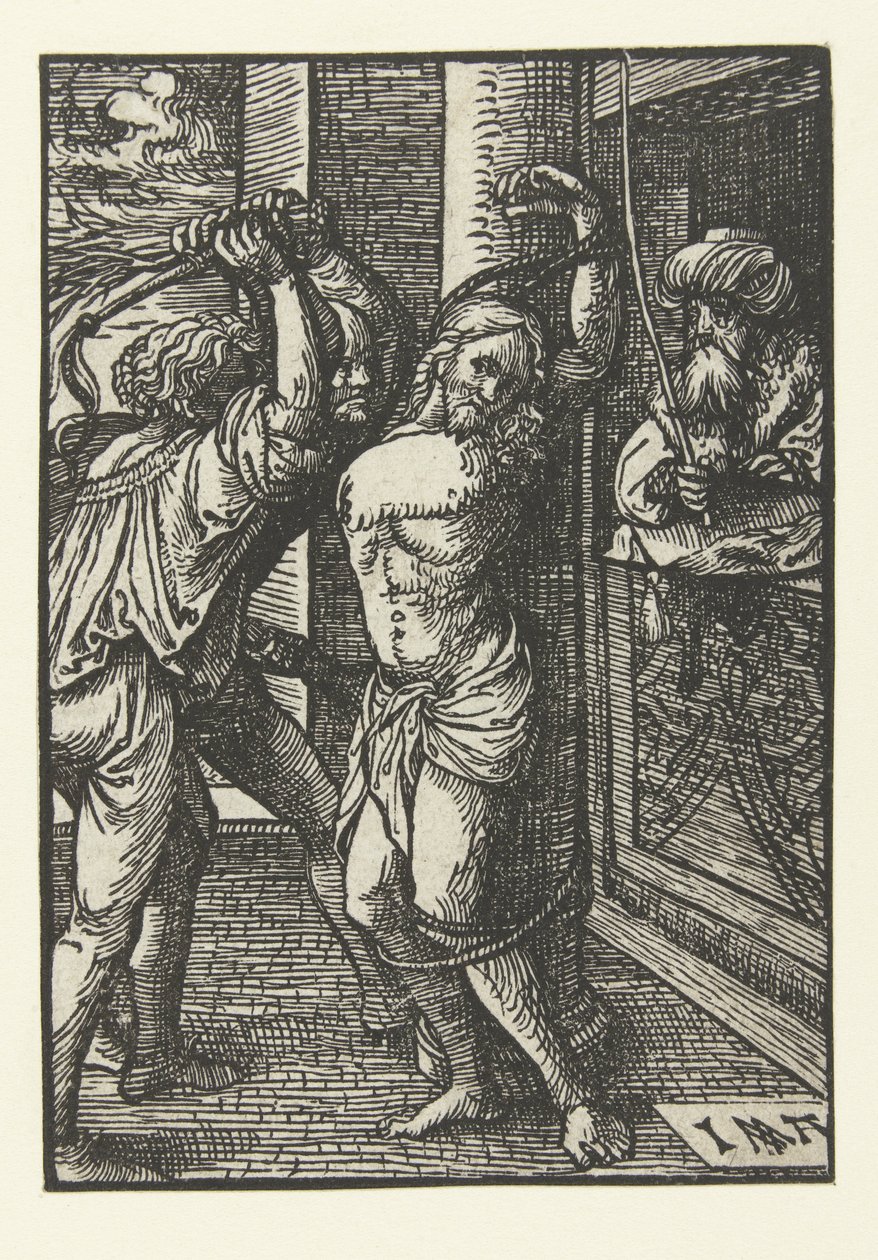 Plaga Chrystusa Mała Pasja (tytuł serii) autorstwa Jacob Cornelisz van Oostsanen