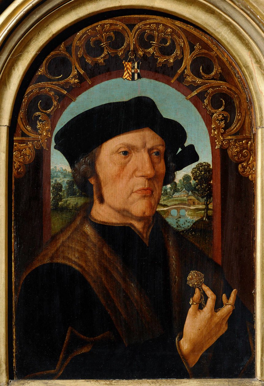 Jan Geritsz van Egmond, Bailli de Nieuwburg ... autorstwa Jacob Cornelisz van Oostsanen