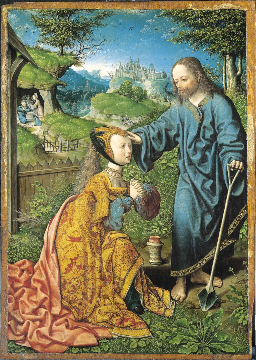Noli me Tangere autorstwa Jacob Cornelisz van Oostsanen