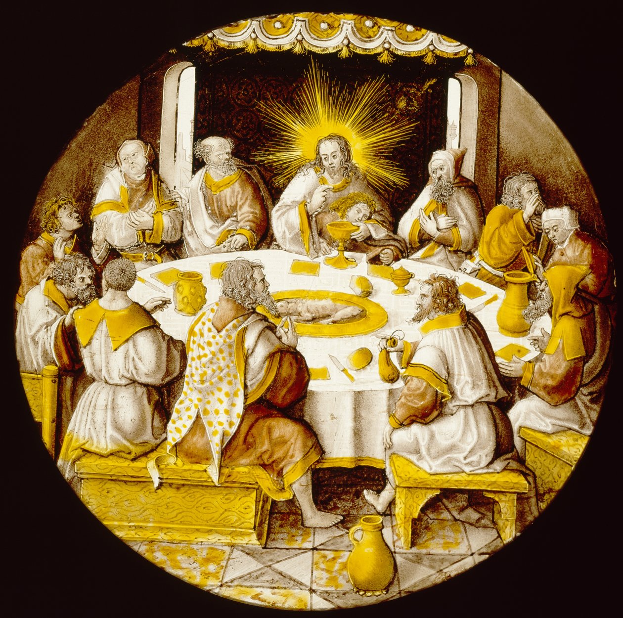 Ostatnia Wieczerza autorstwa Jacob Cornelisz van Oostsanen