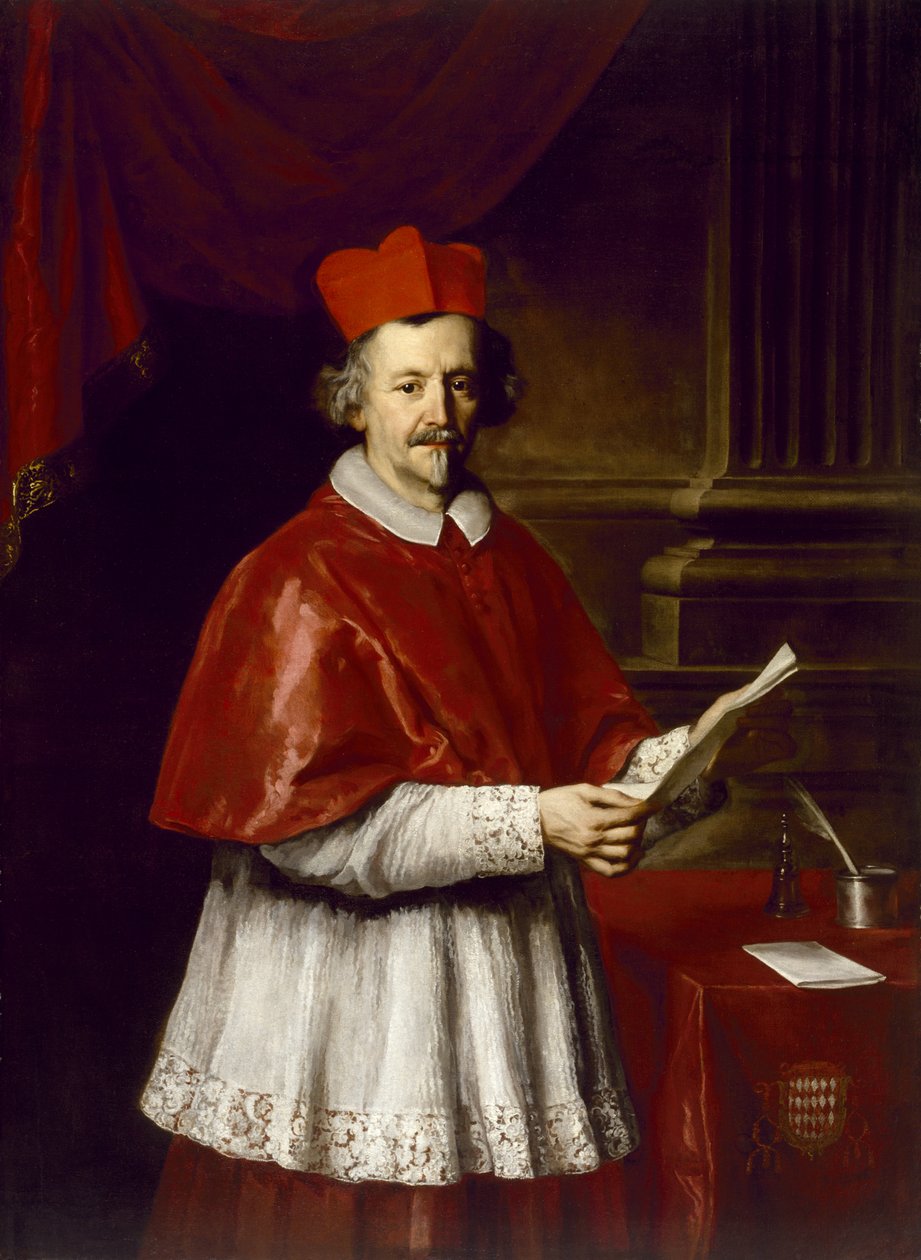 Kardynał Giulio Spinola, c.1675 autorstwa Jacob Ferdinand Voet