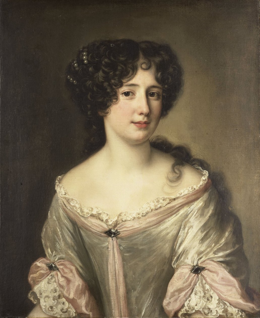 Niderlandzki: Portret księżnej Marii Mancini Colonna (1646-1699) Portret Marii Mancini Colonna (1639-1715) autorstwa Jacob Ferdinand Voet