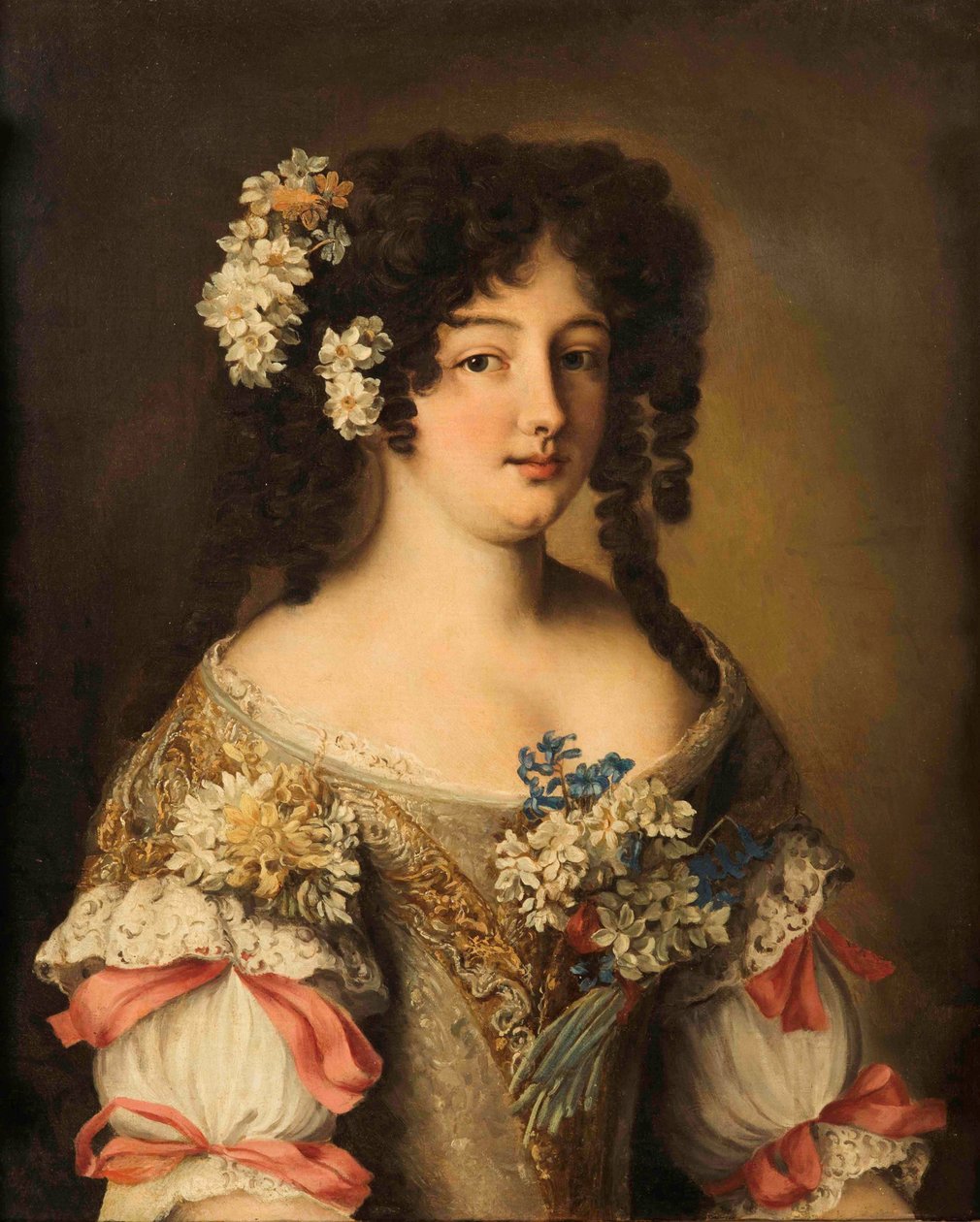 Jacob Ferdinand Voet - Diane-Gabrielle Damas de Thianges, błędnie utożsamiana z Hortense Mancini autorstwa Jacob Ferdinand Voet