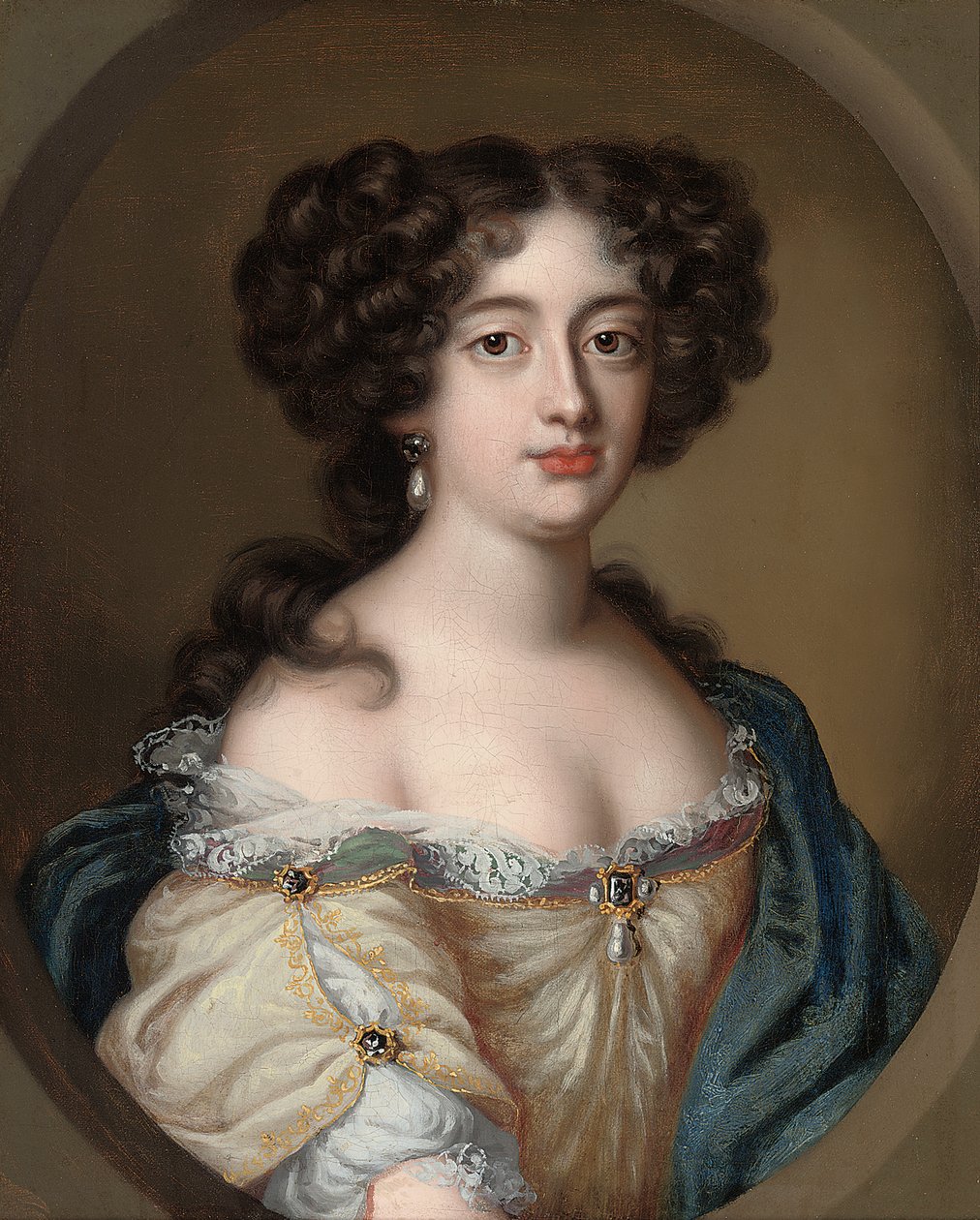 Portret damy tradycyjnie identyfikowanej jako Ortensia Mancini autorstwa Jacob Ferdinand Voet