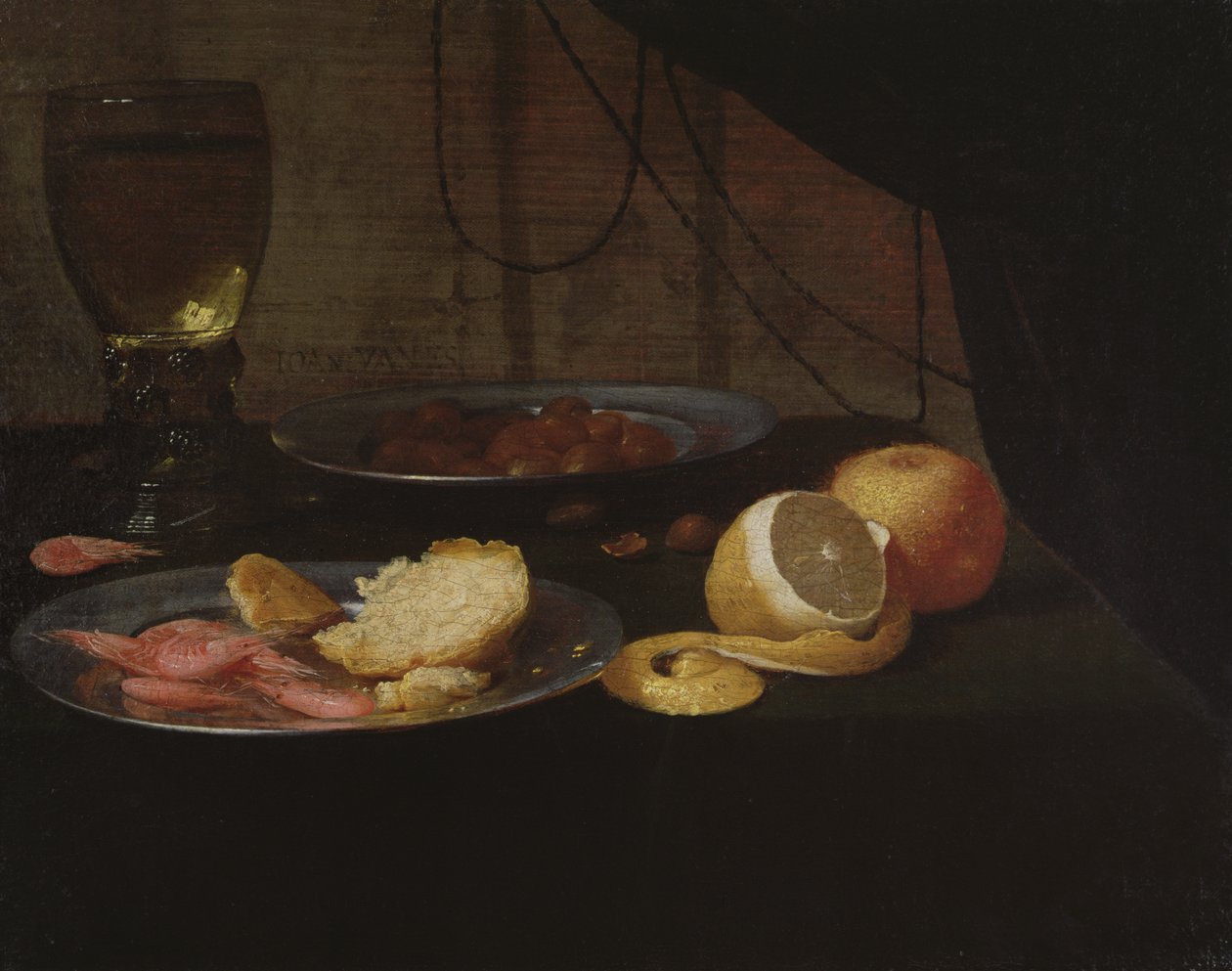 Martwa natura z cytryną autorstwa Jacob  Foppens van Es