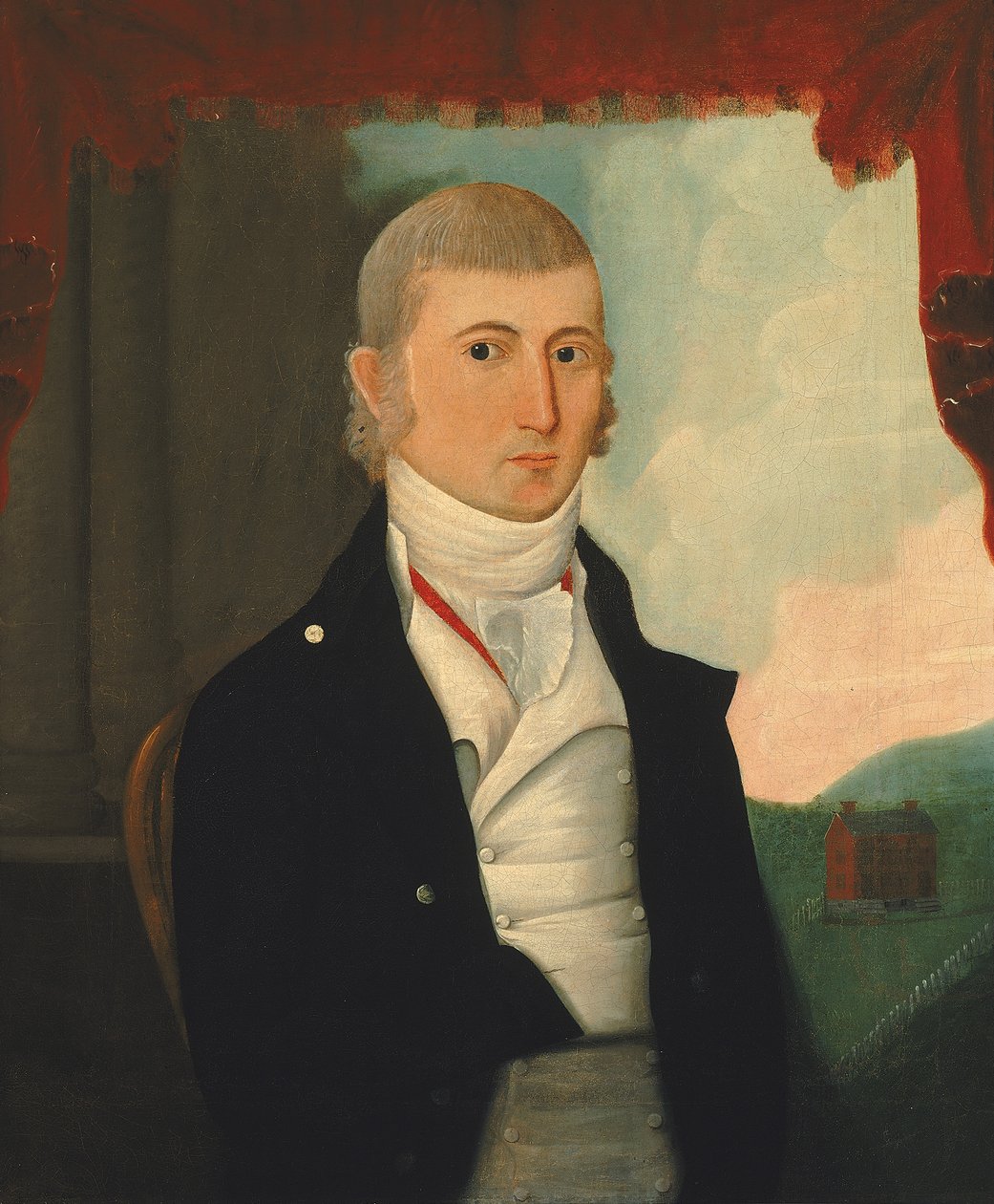 Kapitan Charles McKnight, 1800. autorstwa Jacob Frymire