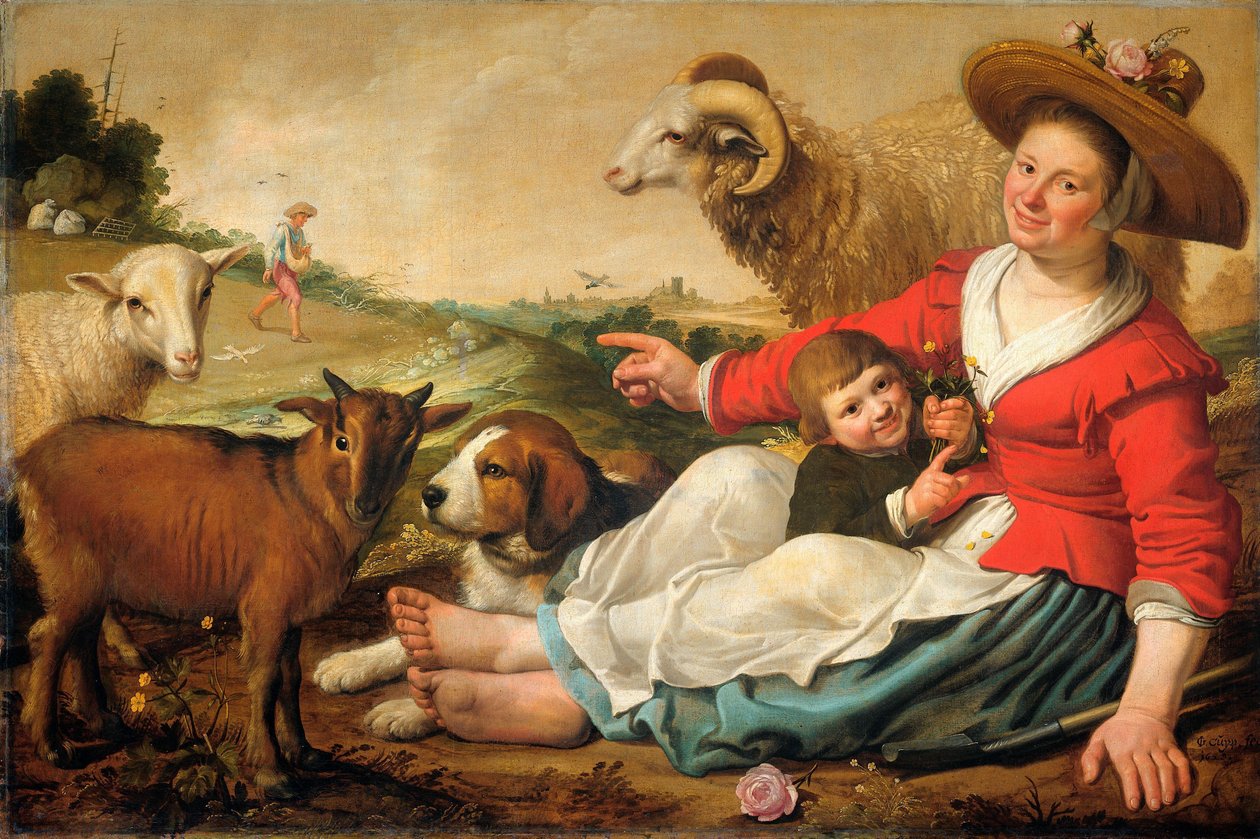 Pasterka autorstwa Jacob Gerritsz Cuyp