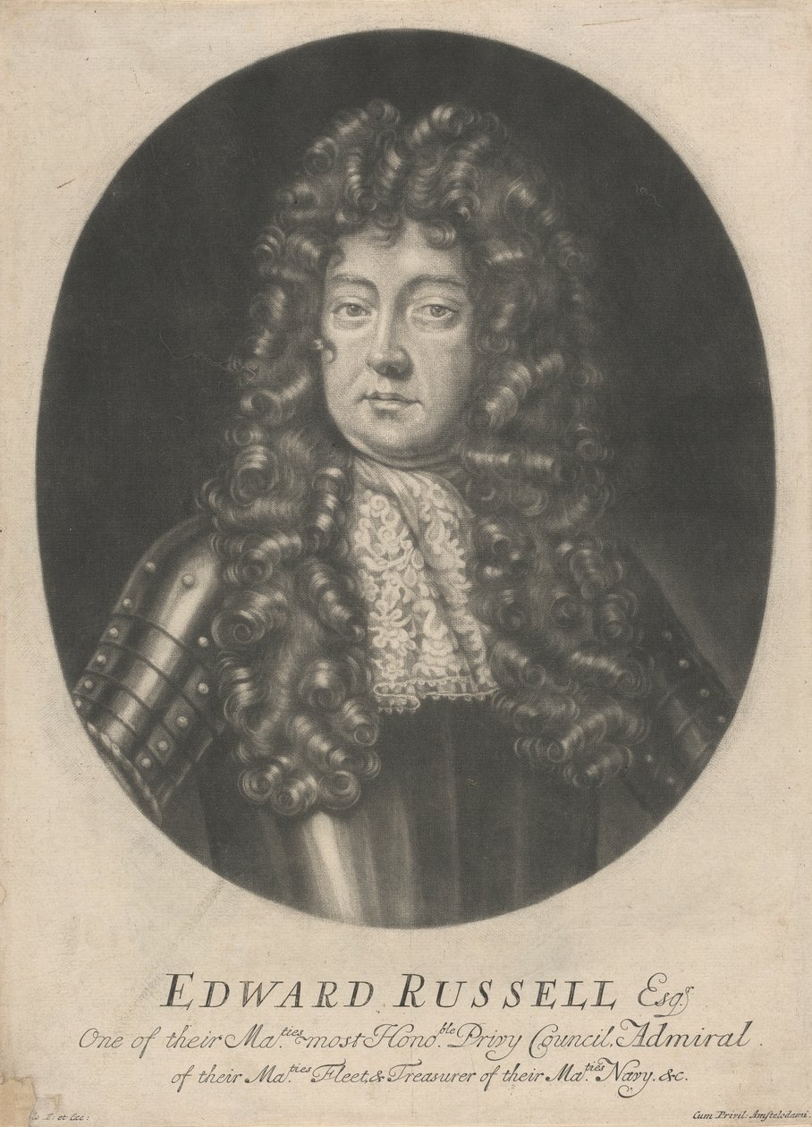 Edwarda Russella, hrabiego Orford autorstwa Jacob Gole