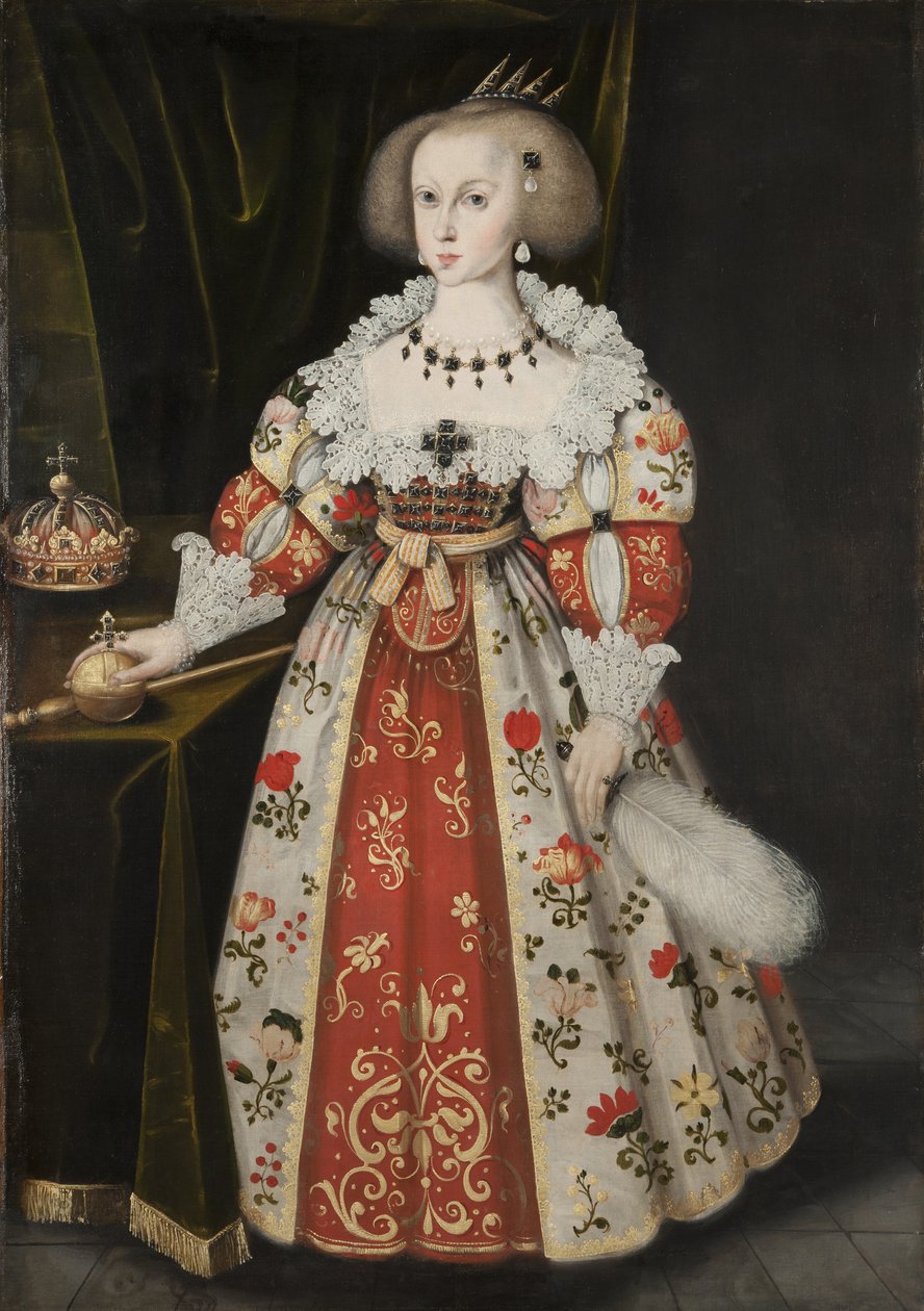Królowa Krystyna jako dziecko, ok. 1635-40 autorstwa Jacob Heinrich Elbfas