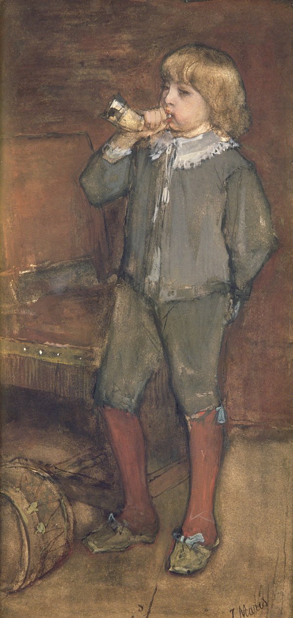 trębacz autorstwa Jacob Henricus or Hendricus Maris