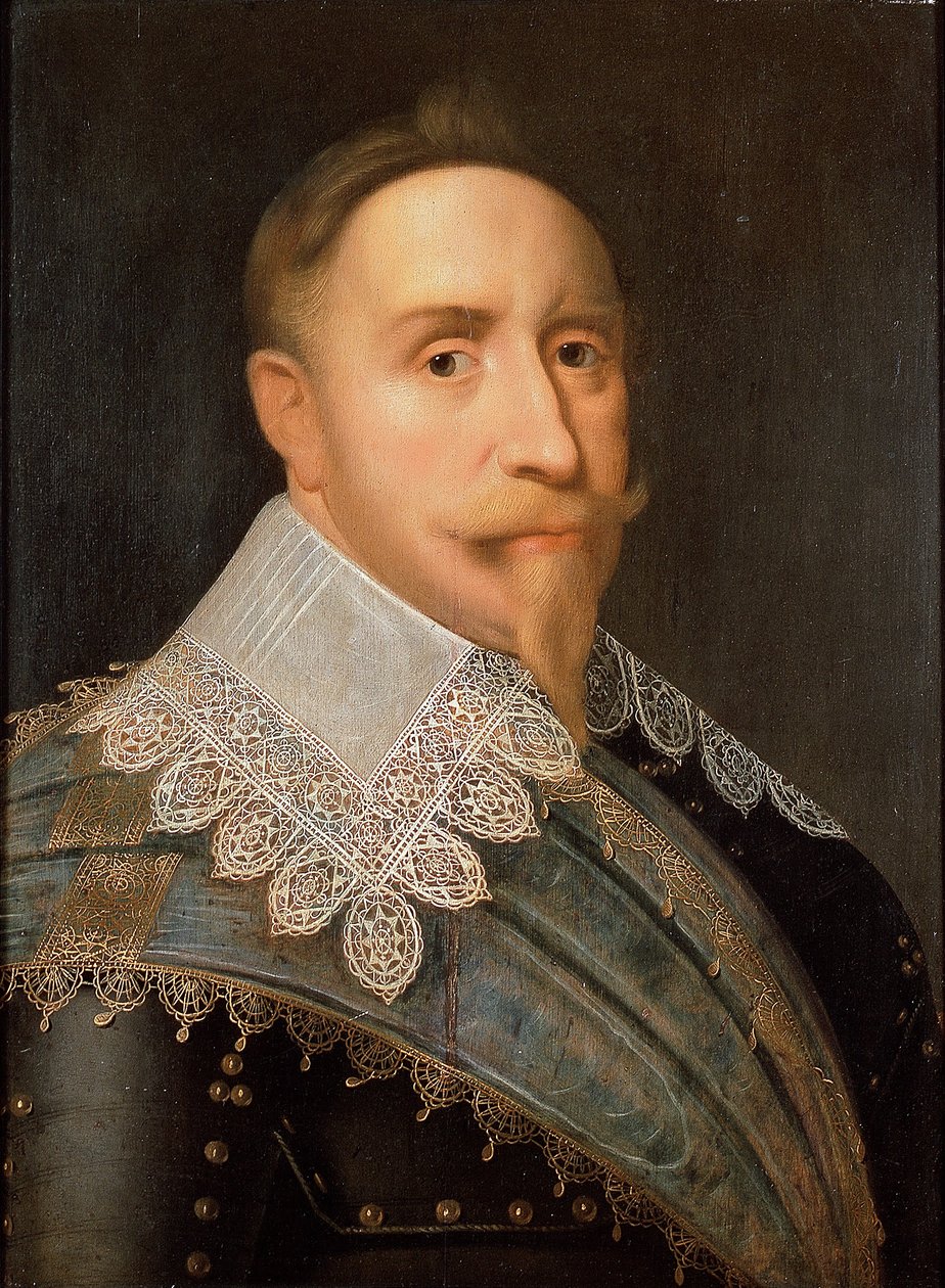 Gustaw II Adolf, król Szwecji autorstwa Jacob Hoefnagel