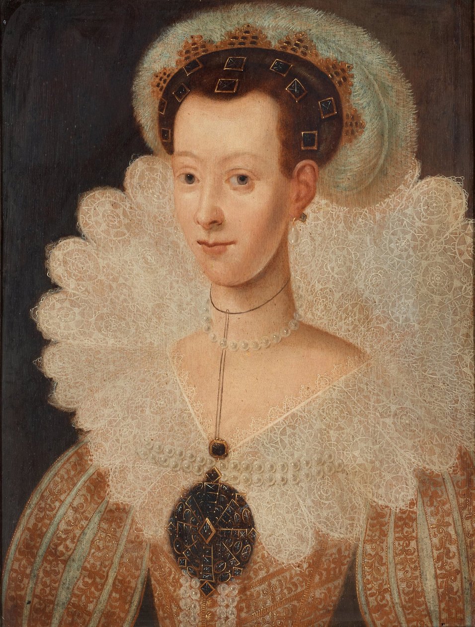Królowa Szwecji Maria Eleonora autorstwa Jacob Hoefnagel