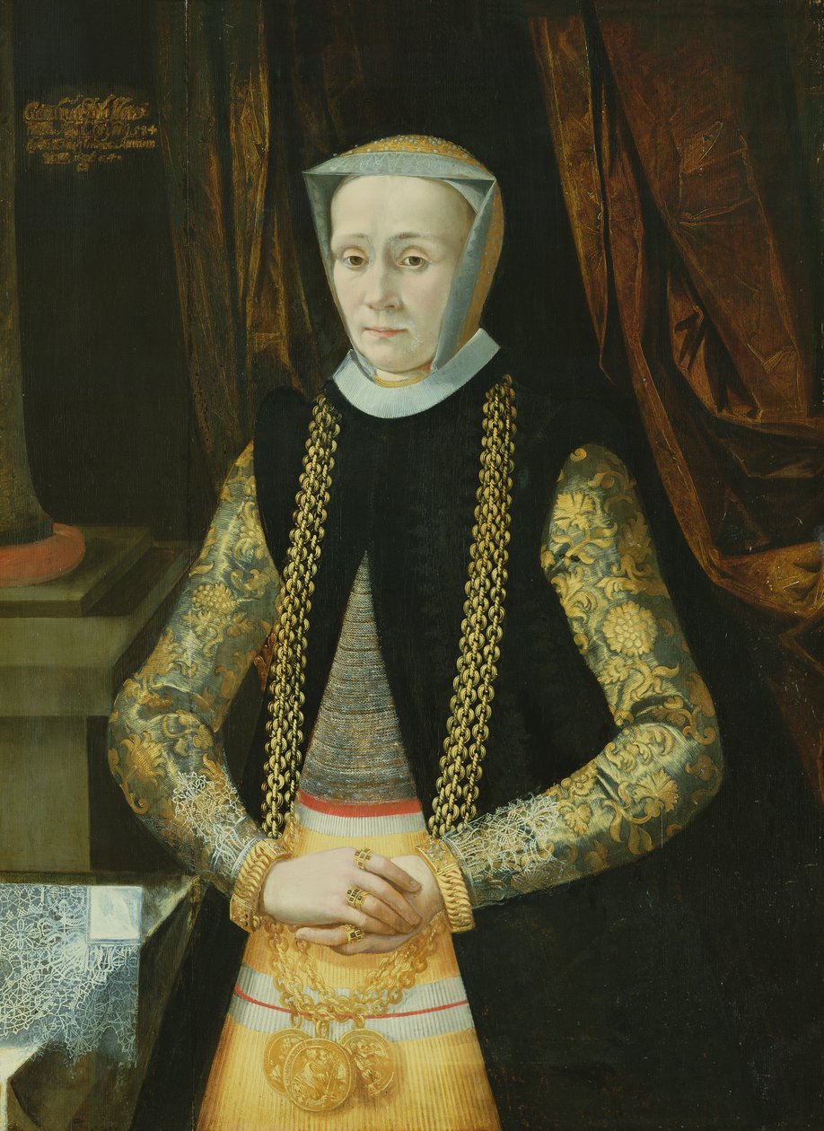 Gertrud Moller, żona syndyka Vincenziusa Mollera autorstwa Jacob Jacobsz