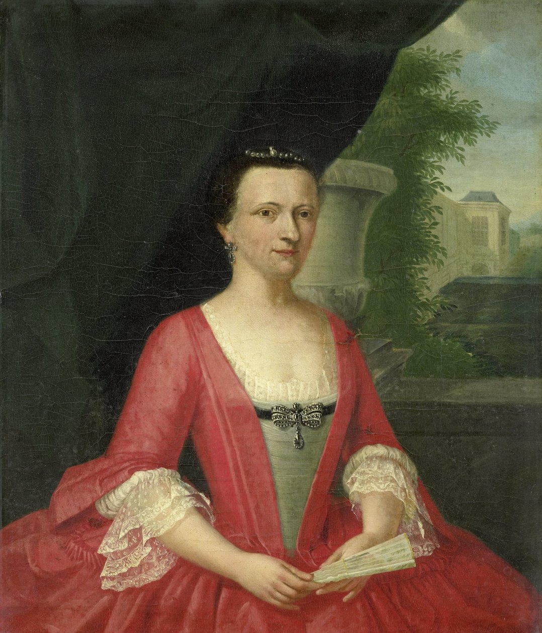 Jacoba Maria van Bueren powiedział o Regteren (1718-91), żonie Johana Willema Parkera autorstwa Jacob Jan Nachenius