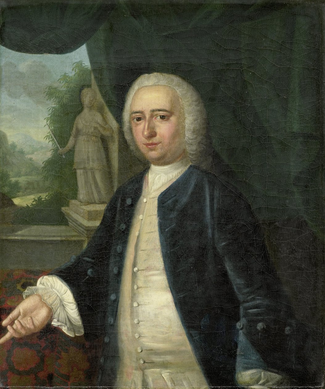 Portret Johana Willema Parkera autorstwa Jacob Jan Nachenius