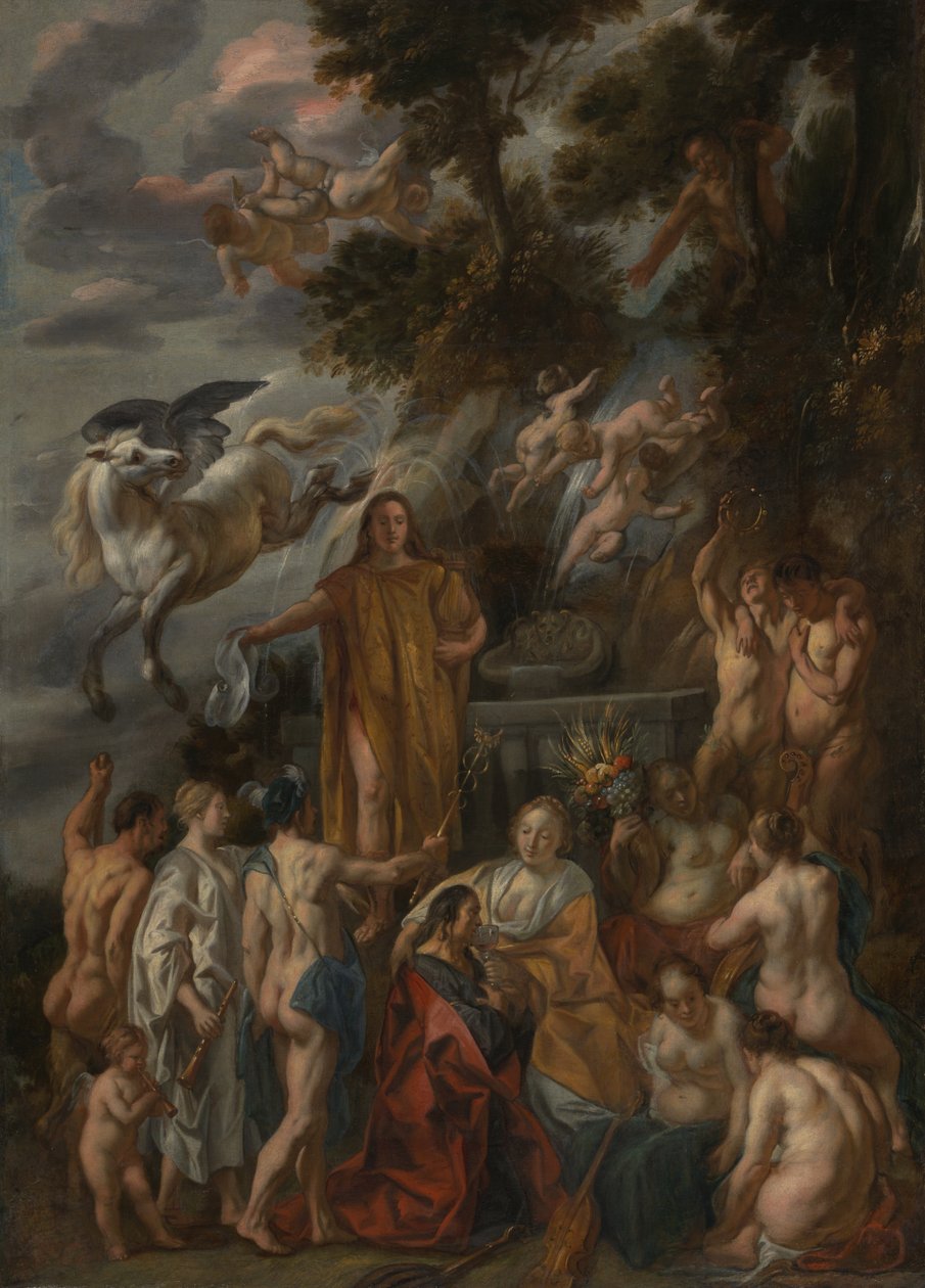 Alegoria poety autorstwa Jacob Jordaens
