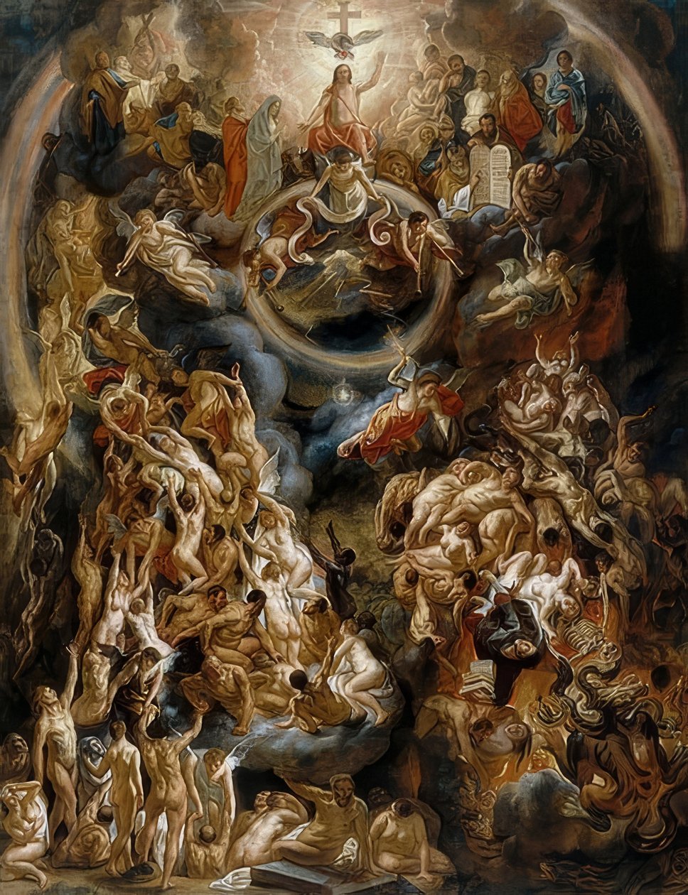 Sąd Ostateczny. 1653 autorstwa Jacob Jordaens