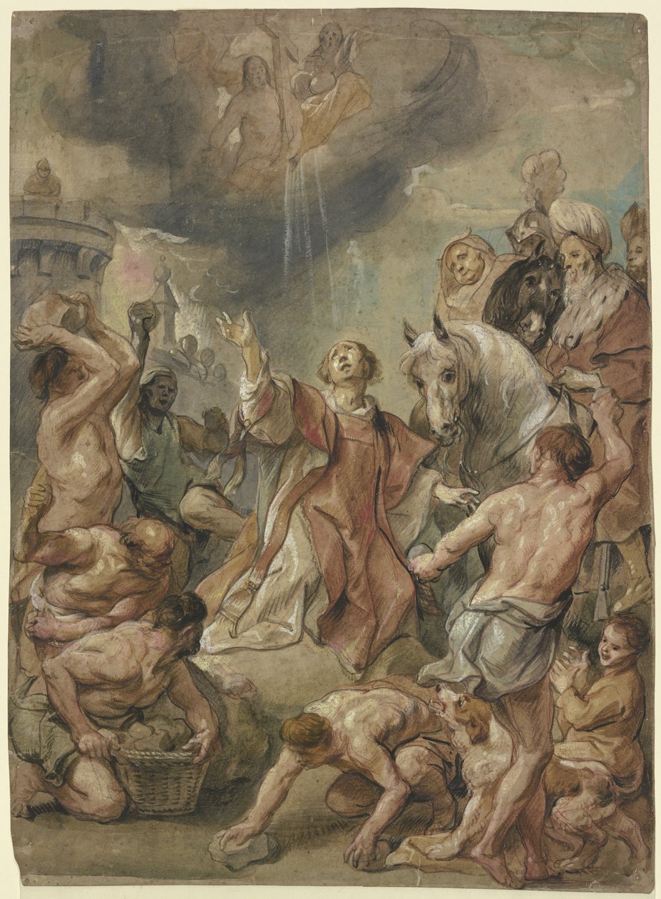 Męczeństwo świętego Szczepana autorstwa Jacob Jordaens