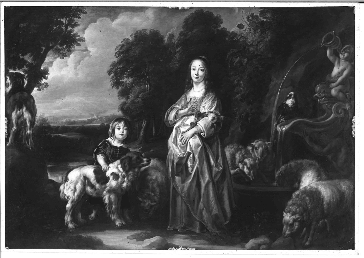 Pejzaż ze sztafażem autorstwa Jacob Jordaens