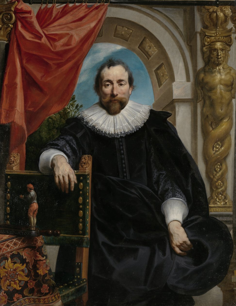Portret Rogiera Le Witera, 1635 autorstwa Jacob Jordaens