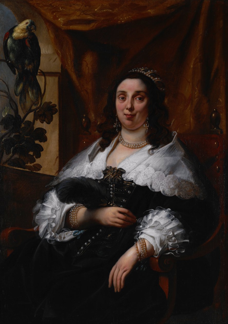 Portret damy autorstwa Jacob Jordaens