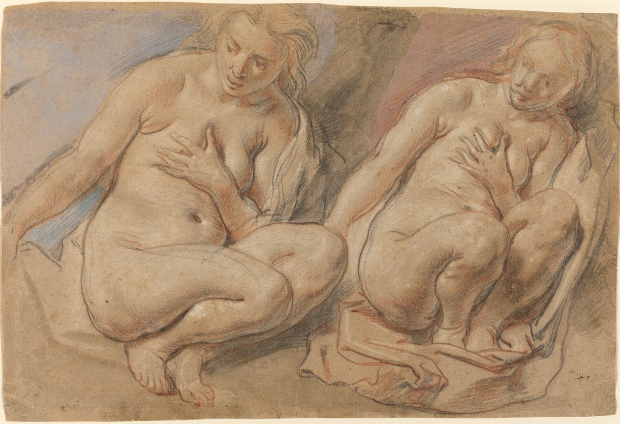 Przyczajona Susanna autorstwa Jacob Jordaens