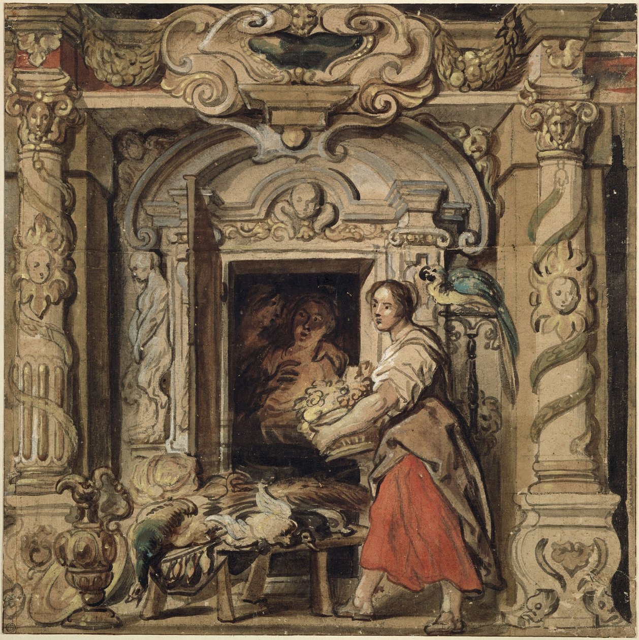 Sceny z życia na wsi autorstwa Jacob Jordaens