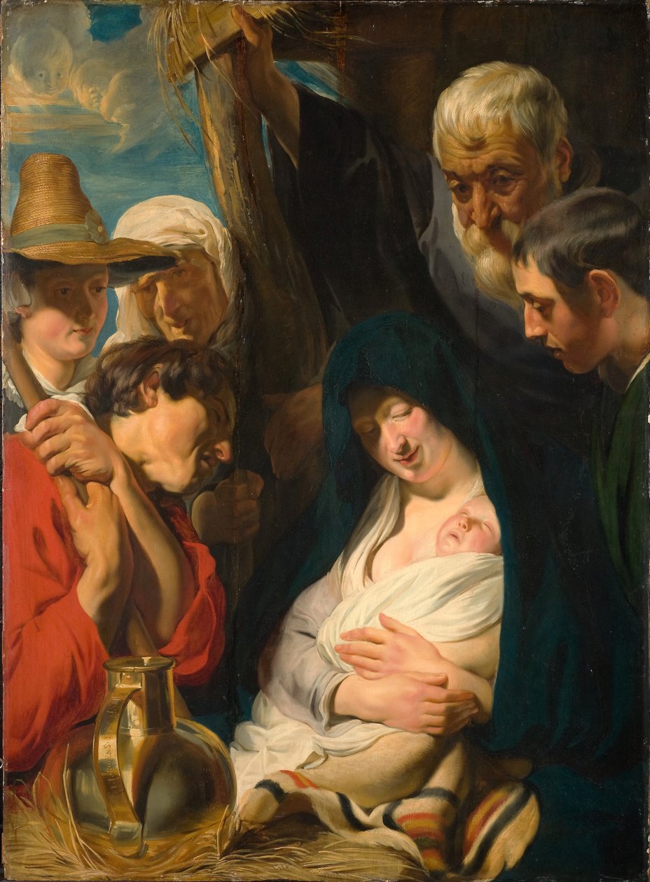 Pokłon Trzech Króli autorstwa Jacob Jordaens