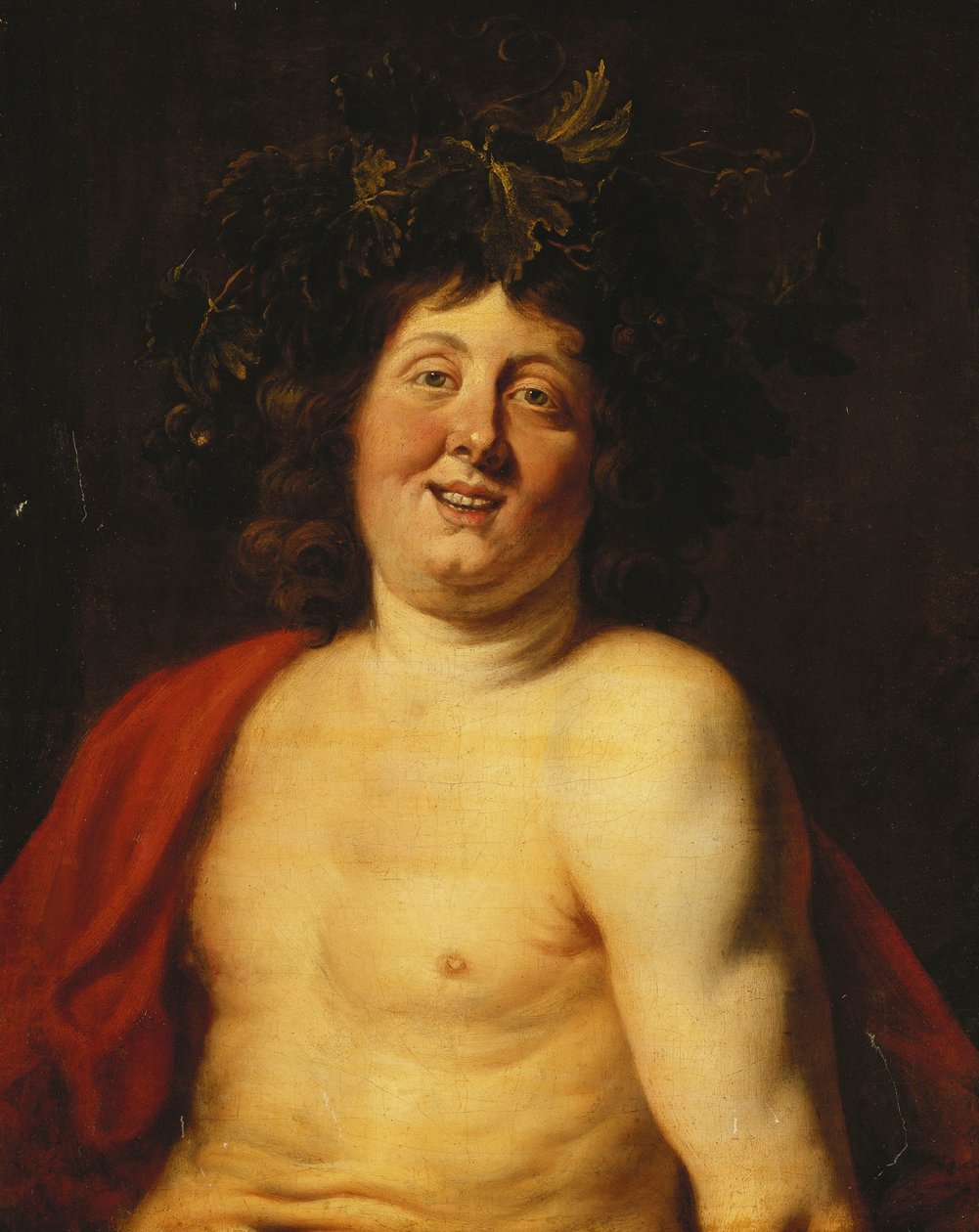 Młody Bachus, autorstwa Jacob Jordaens