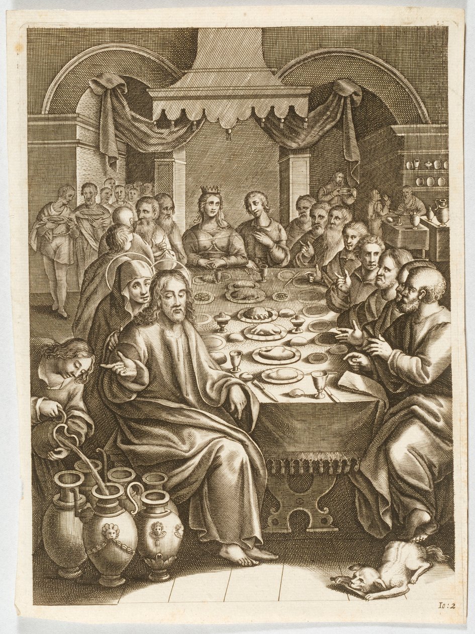 Wesele w Kanie autorstwa Jacob Jordaens