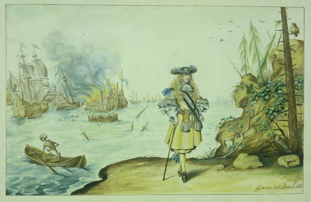 Portret księcia Fryderyka autorstwa Jacob Joseph Eeckhout