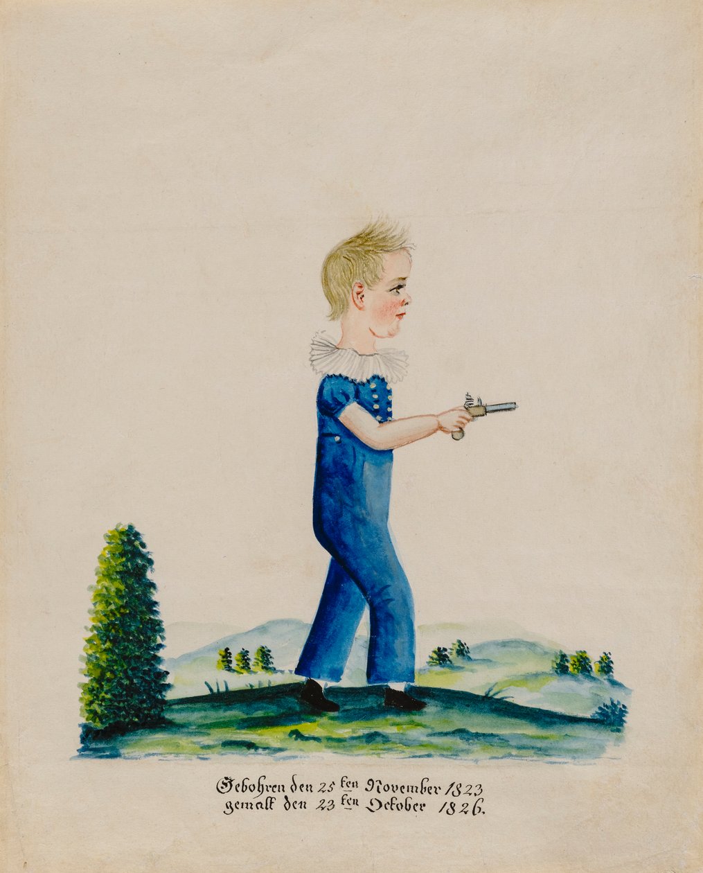 Portret Edwarda Mussera autorstwa Jacob Maentel