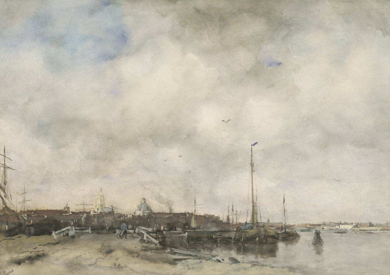 Widok na miasto autorstwa Jacob Maris