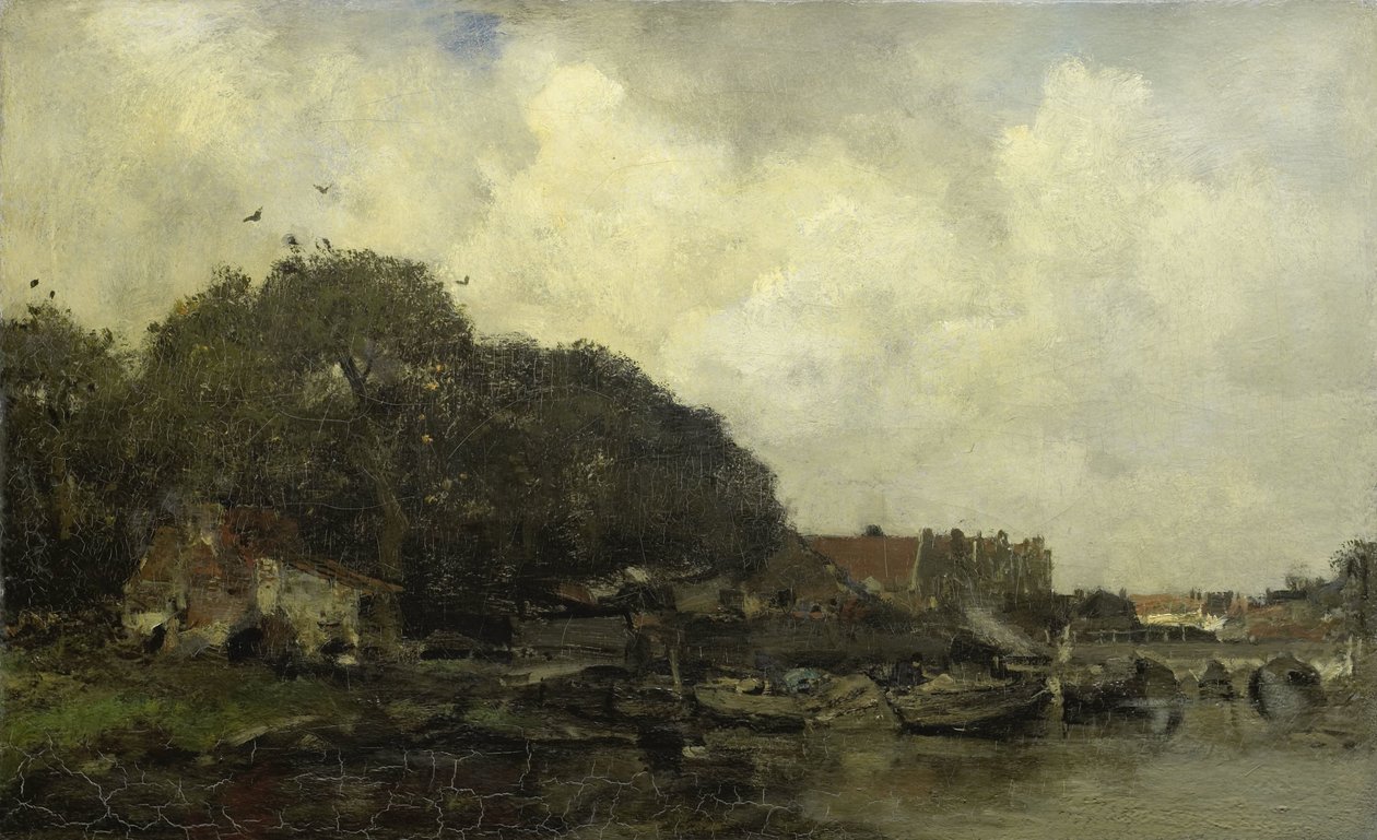 Widok na port autorstwa Jacob Maris