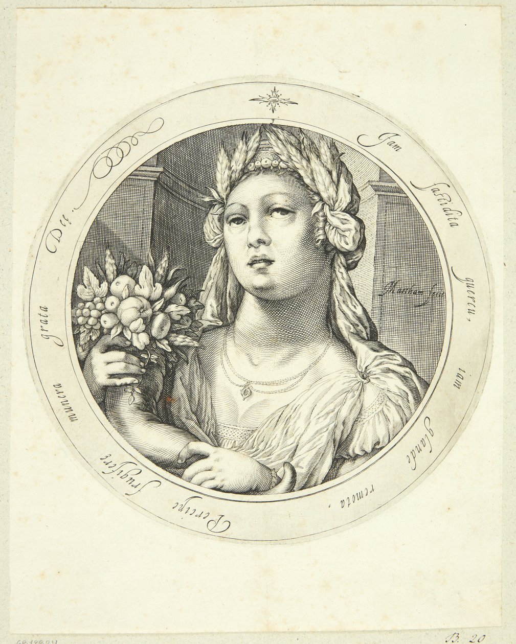 Ceres autorstwa Jacob Matham